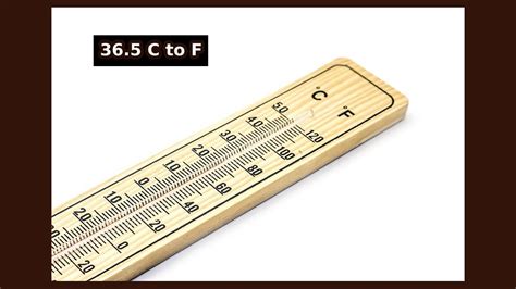 36.5 celsius to fahrenheit|36.5 C to F .